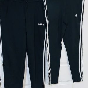 Size Lg woman’s Adidas leggings/ joggers